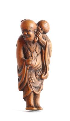 Netsuke eines Sennin, Japan, spätes 18. Jh. - Antiques