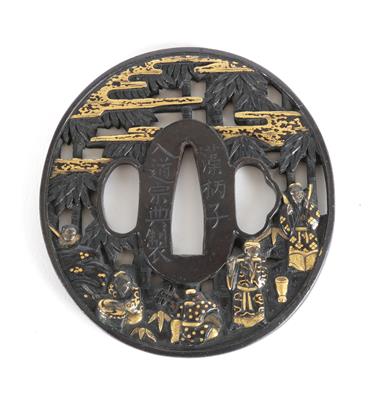 Sukashi Tsuba, - Antiques