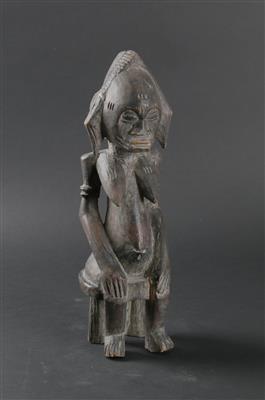 Ivory Coast, Senufo, seated figure, - Antiquariato