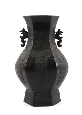 Vase, - Antiques