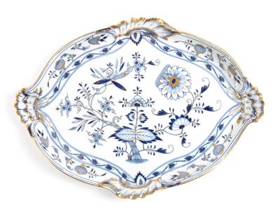 Meissen Zwiebelmuster-Platte, - Antiquariato