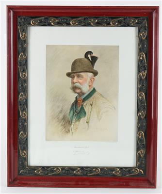 Kaiser Franz Joseph I. von Österreich, - Antiques