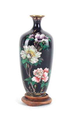 Cloisonné Vase, Ota Hyozo, Japan, Meiji Zeit, Ende 19. Jh., - Asiatika und islamische Kunst