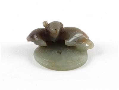 Jade Fledermaus auf Münze, - Antiquariato