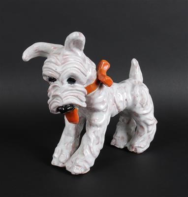 Großer stehender Terrier, - Antiquariato