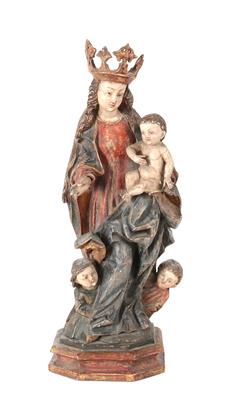 Madonna mit Kind, - Antiquitäten