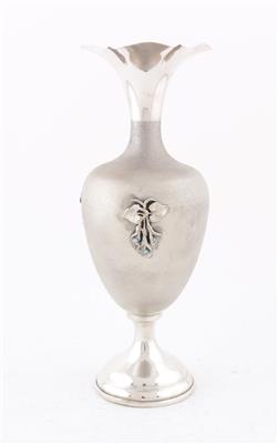 Italienische Silber Vase, - Antiques