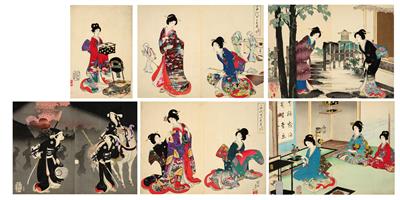 Toyohara Chikanobu - Summer auction Antiques