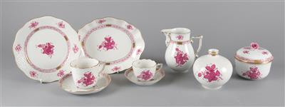 6 Dessertteller Dm. 19 cm, - Summer auction Antiques