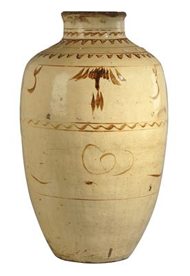 Großes Cizhou Vorratsgefäß, China, Ming Dynastie - Summer auction Antiques