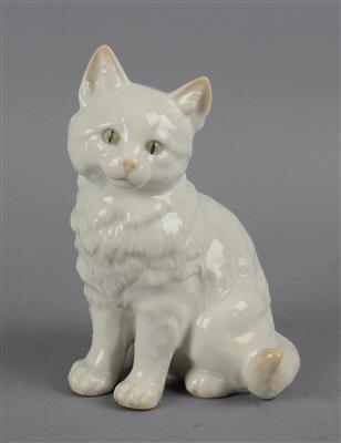 Sitzende Katze, - Summer auction Antiques