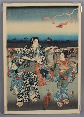 Utagawa Kunisada II (Kunimas - Asta estiva Antiquariato