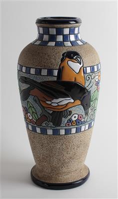 Jugendstil Vase, - Summer auction Antiques