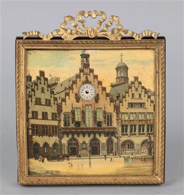 Miniatur Bilderuhr - Letní aukce Starožitnosti