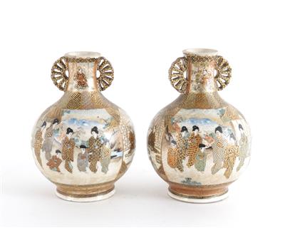 Paar Satsuma Vasen, - Summer auction Antiques