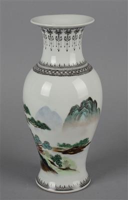 Famille verte Vase, - Antiquariato