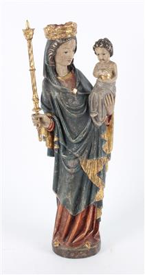 Madonna mit Kind, - Antiquariato