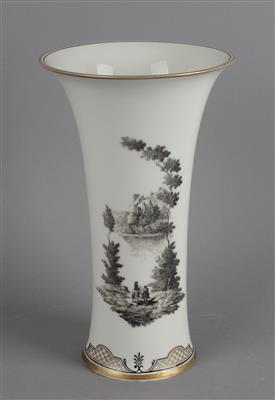 Vase mit Wachauer Ansicht, - Antiquariato