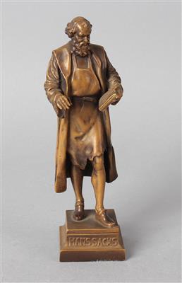 Wiener Bronze, Hans Sachs, - Antiquariato