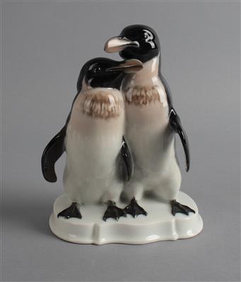 Zwei Pinguine, - Works of Art