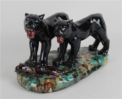 2 Panther, - Antiquariato