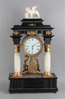 Biedermeier Portaluhr, - Antiquariato