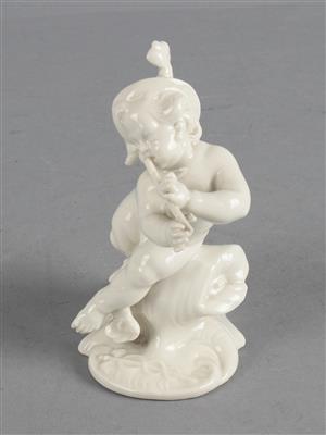 Musizierender Putto, - Antiques