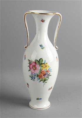 Henkelvase, - Antiquitäten