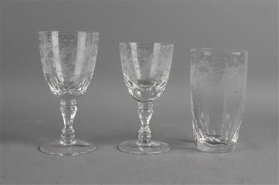 Trink-Gläser, - Antiquitäten