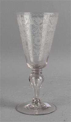 Pokal-Glas, - Antiquariato