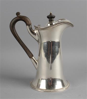 Sheffielder Kaffeekanne, - Antiques