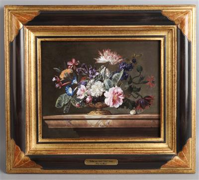 "Vase de fleurs" 1656, - Starožitnosti