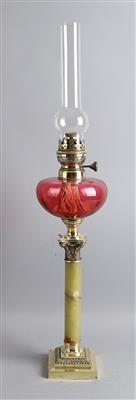 Petroliumlampe, - Antiques