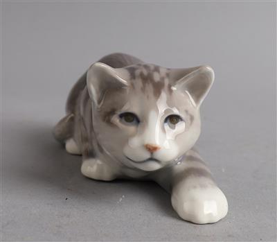 Schleichende Katze, - Works of Art