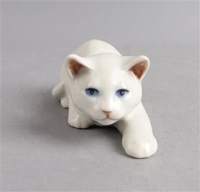 Shleichende Katze, - Antiquariato