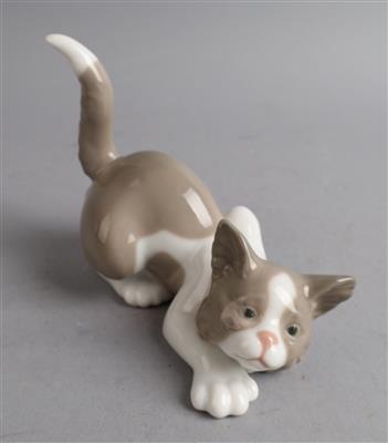 Schleichende Katze, - Antiquariato