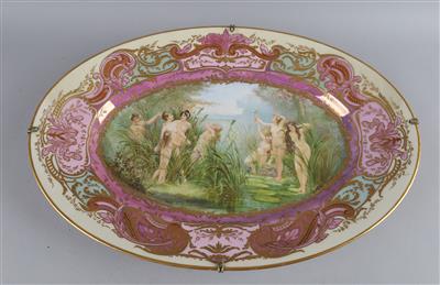 Ovale Platte, - Works of Art