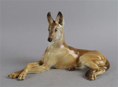 Liegender Schäferhund, Allach, - Works of Art