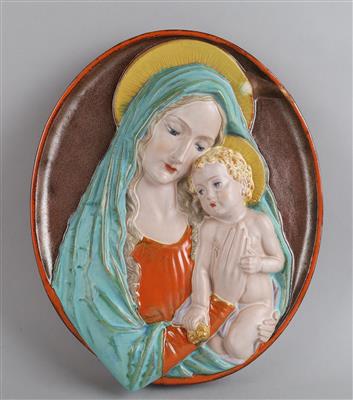 Rudolf Podany, Relief "Madonna mit Kind", - Antiquitäten