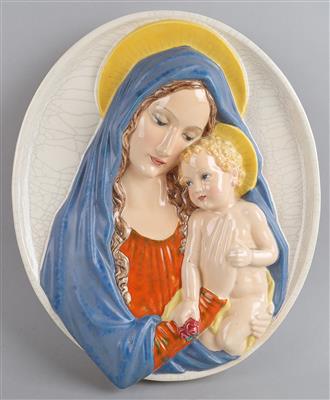 Rudolf Podany, Relief "Madonna mit Kind", - Antiquariato