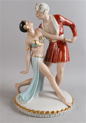 Rudolph Valentino und Vilma Banky, - Antiquitäten