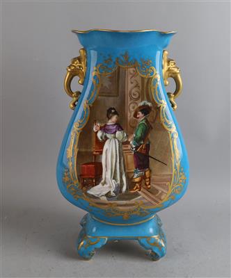 Historismus Vase, - Antiquitäten