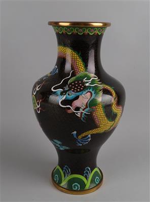 Cloisonné Vase, - Antiquitäten