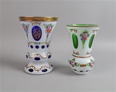 Becher, Bechervase, - Antiquariato