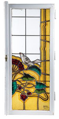 Dekoratives verbleites Paar Fenster, - Antiquariato