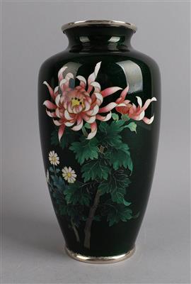 Cloisonné Vase, Ando Werkstatt, Japan, Anfang 20. Jh., - Antiquitäten