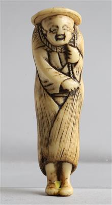 Netsuke eines Ausländers, - Antiquitäten