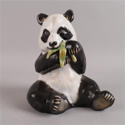 Panda, fressend, Herend, - Antiquariato