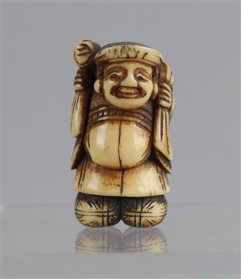 Netsuke des Daikoku, - Antiquitäten