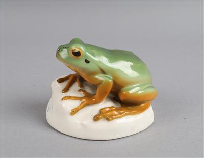 Frosch, Porzellanmanufaktur Nymphenburg, - Antiques